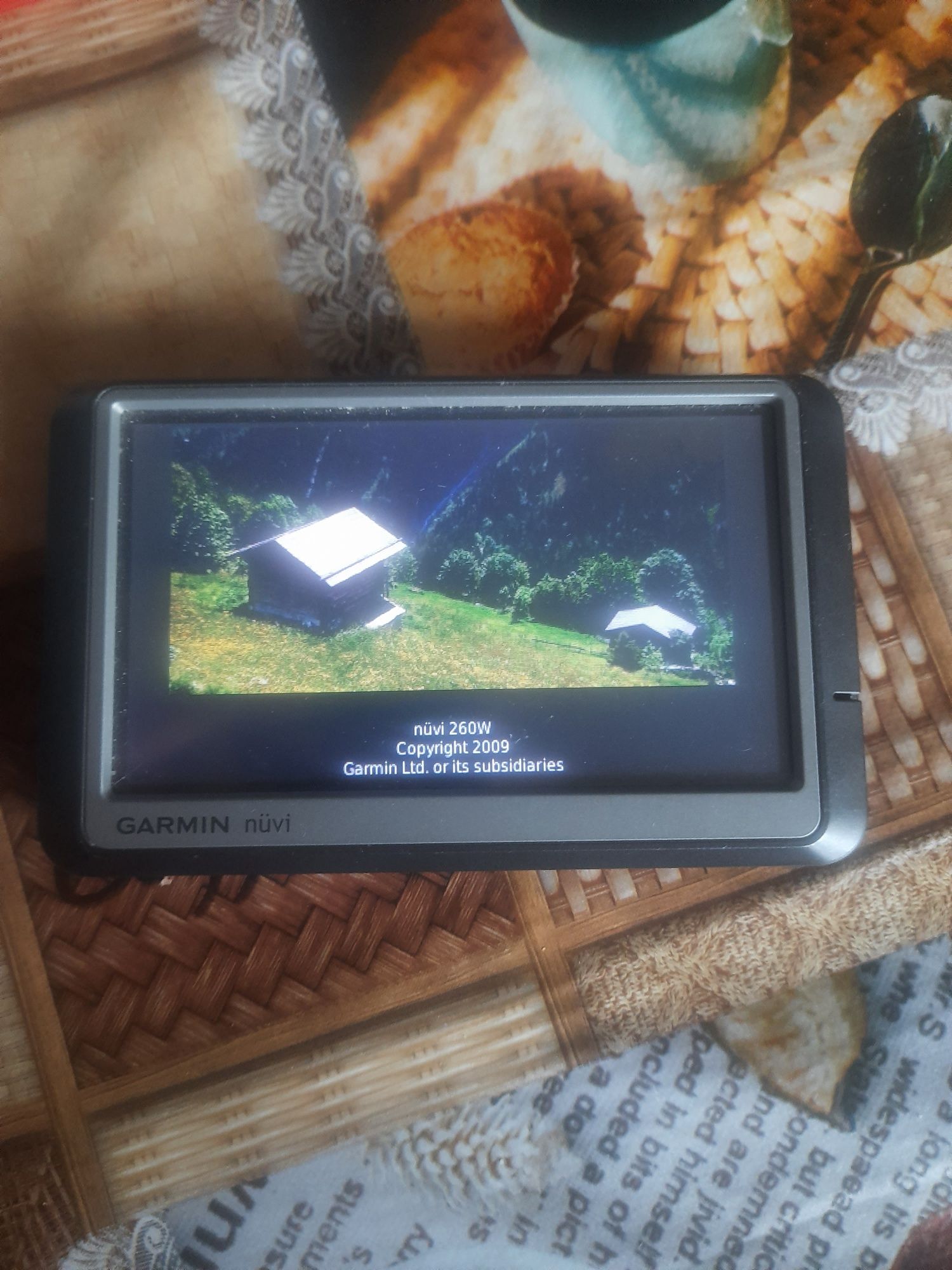 Garmin navigation 260w в рабочем состоянии.