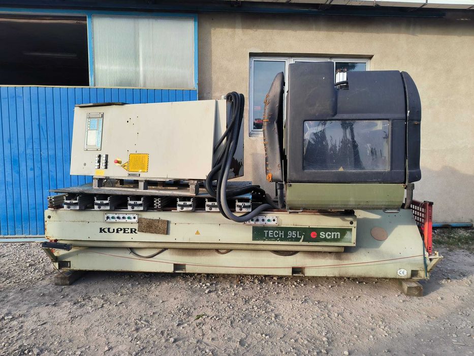 Maszyny Stolarskie Zestaw Okleiniarka Wiertarka Centrum CNC Strugarka