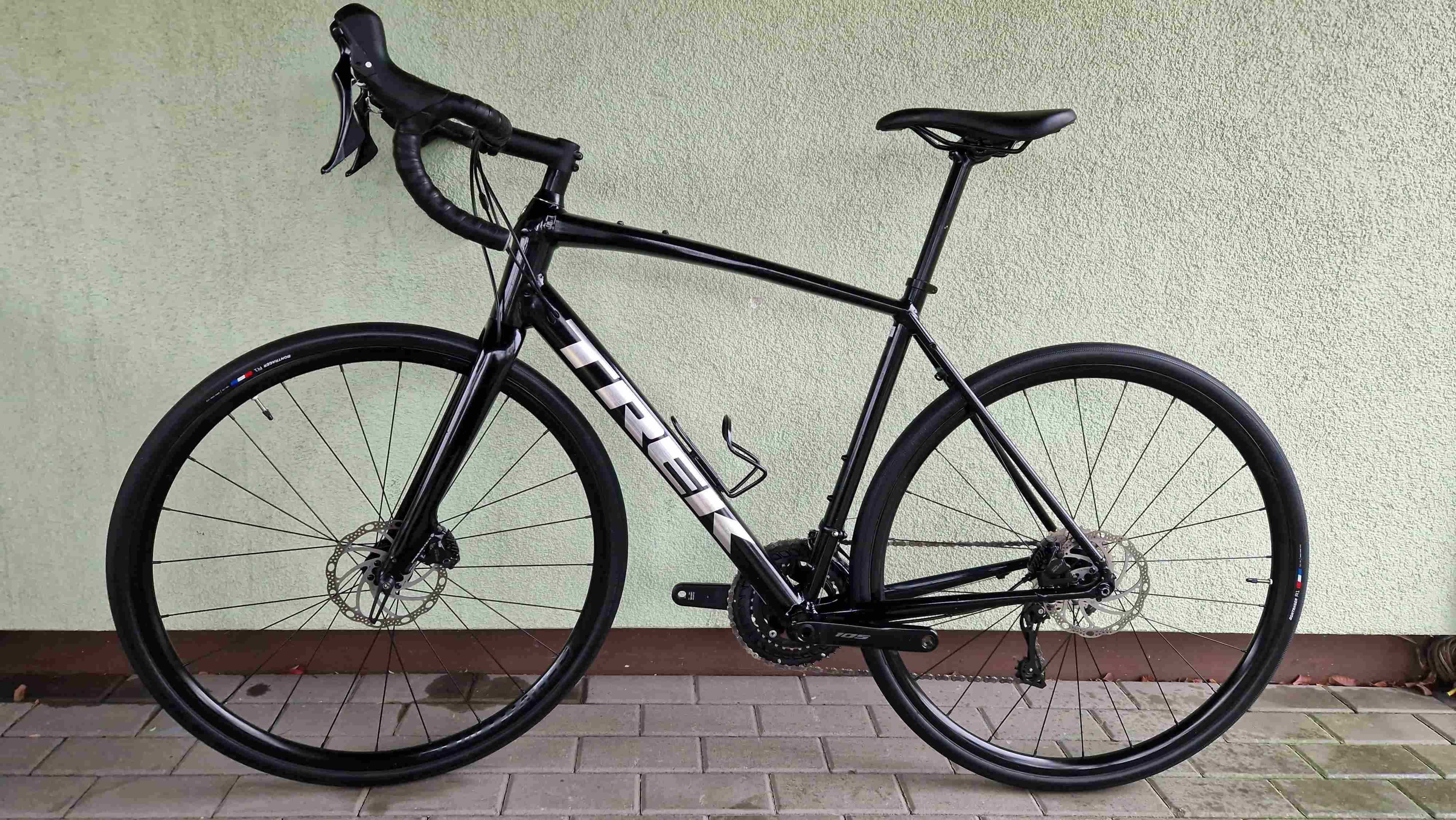 TREK domane 105 2x12 jak NOWY hydraulika r56 OKAZJA sztywne osie