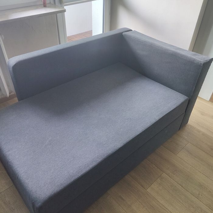 IKEA BYGGET Łóżko pojedyncze jednoosobowe, kanapa sofa