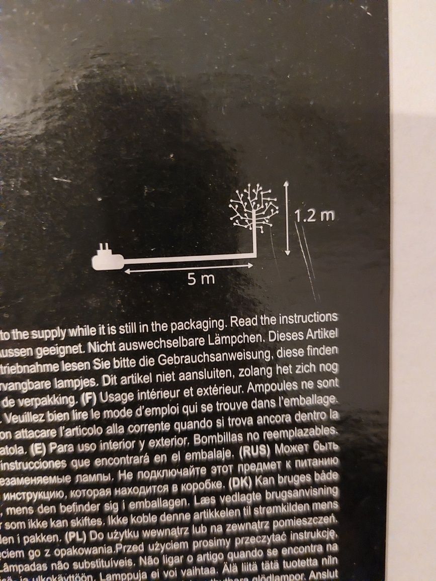 Drzewko led, lampka, lampa podłogowa, lampa ogrodowa