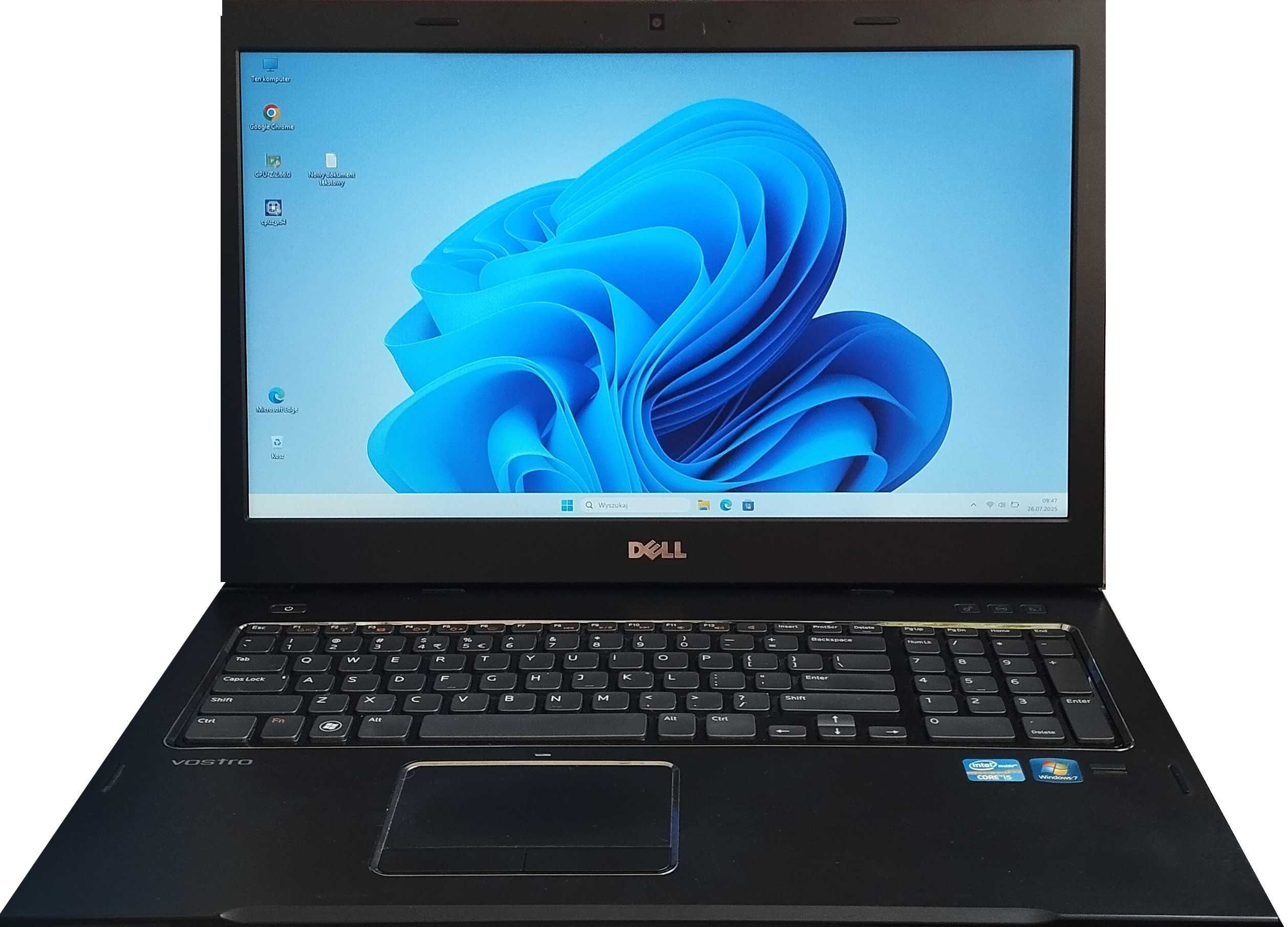DELL Vostro 3750 /17"/i5 2410m/GT 525m/8gb ram