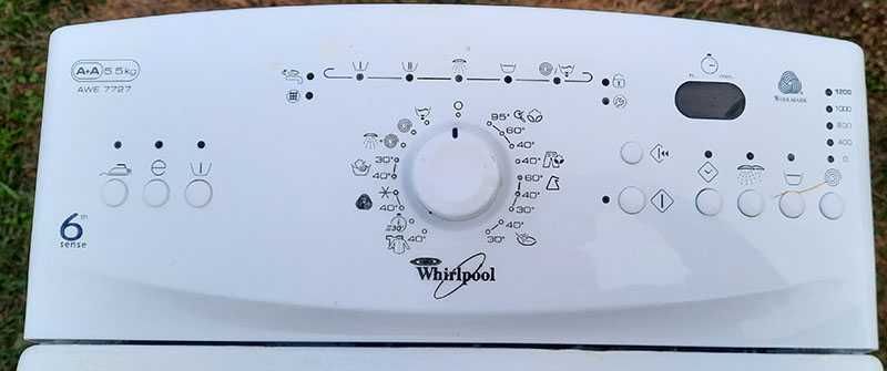 Pralka Whirlpool od góry 1200obr. Gwarancja Transport Serwis AGD