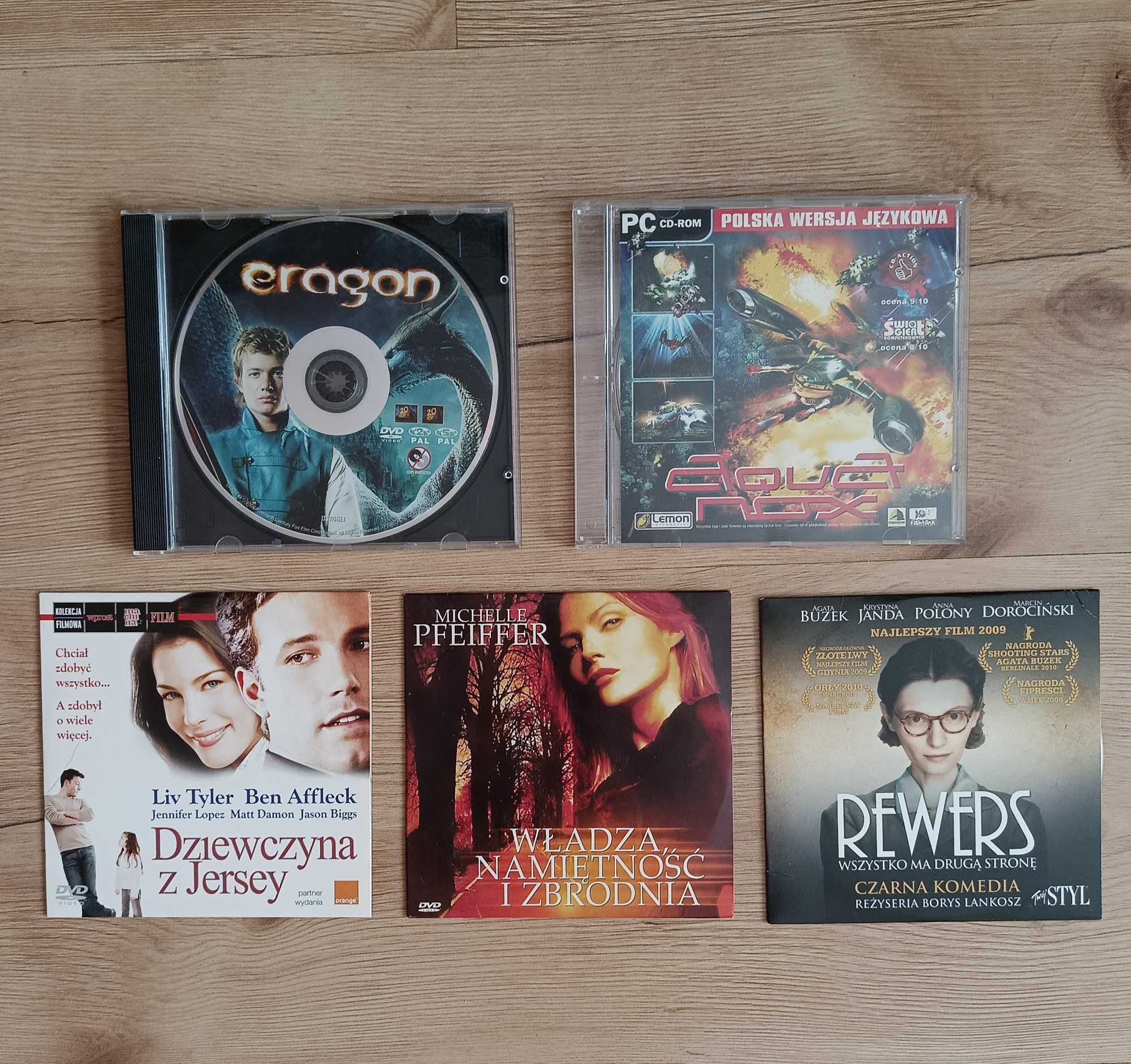 płyty CD z filmami