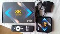 Новий Smart TV Box Vontar DQ08 4/64 ГБ з голосовим пультом