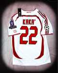 Retro Biała Y2K T-shirt #22 Kaka Milan Koszulka Sezonu 06/07 / M