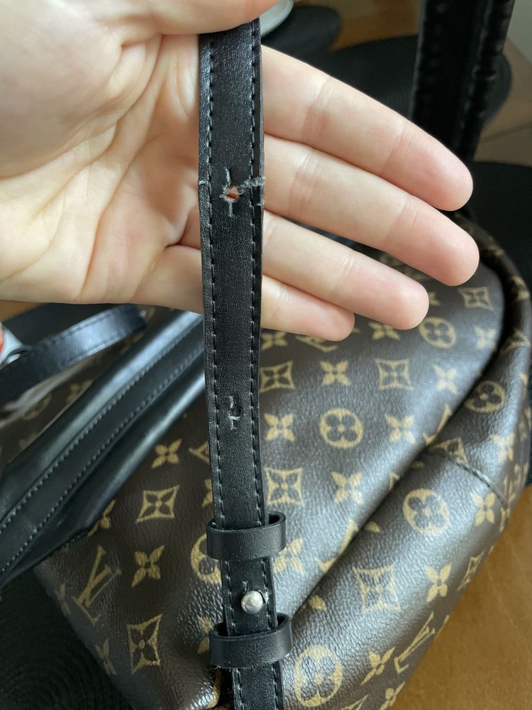 Plecak wzorowany na Louis Vuitton