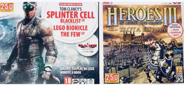 Gry CD-Action 3x DVD nr 250: Heroes Of Might.. III