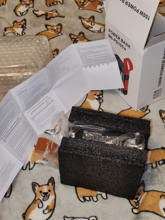 Павербанк 60000 mAh PD 100 W для ноутбука, телефона, зарядна станція