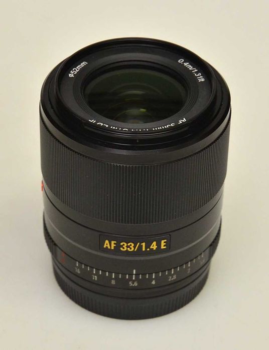Obiektyw  Viltrox AF 33 mm f/1.4 Sony E Jak nowy, Gwarancja!