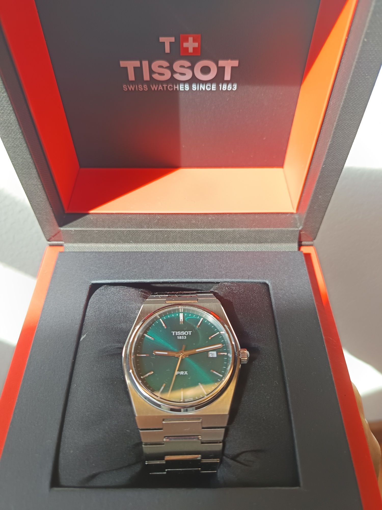 Tissot PRX Green Dial Novo