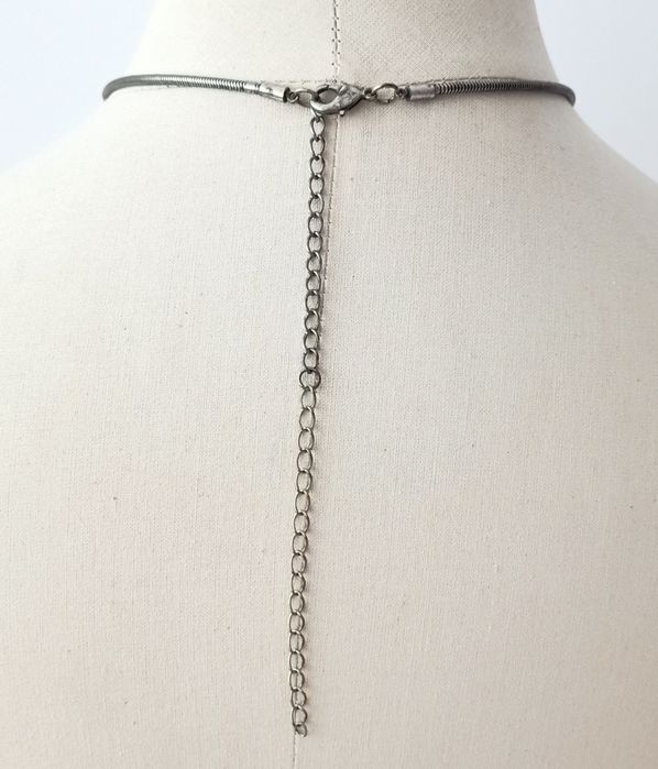 Fio comprido prateado Brigitte Bijou