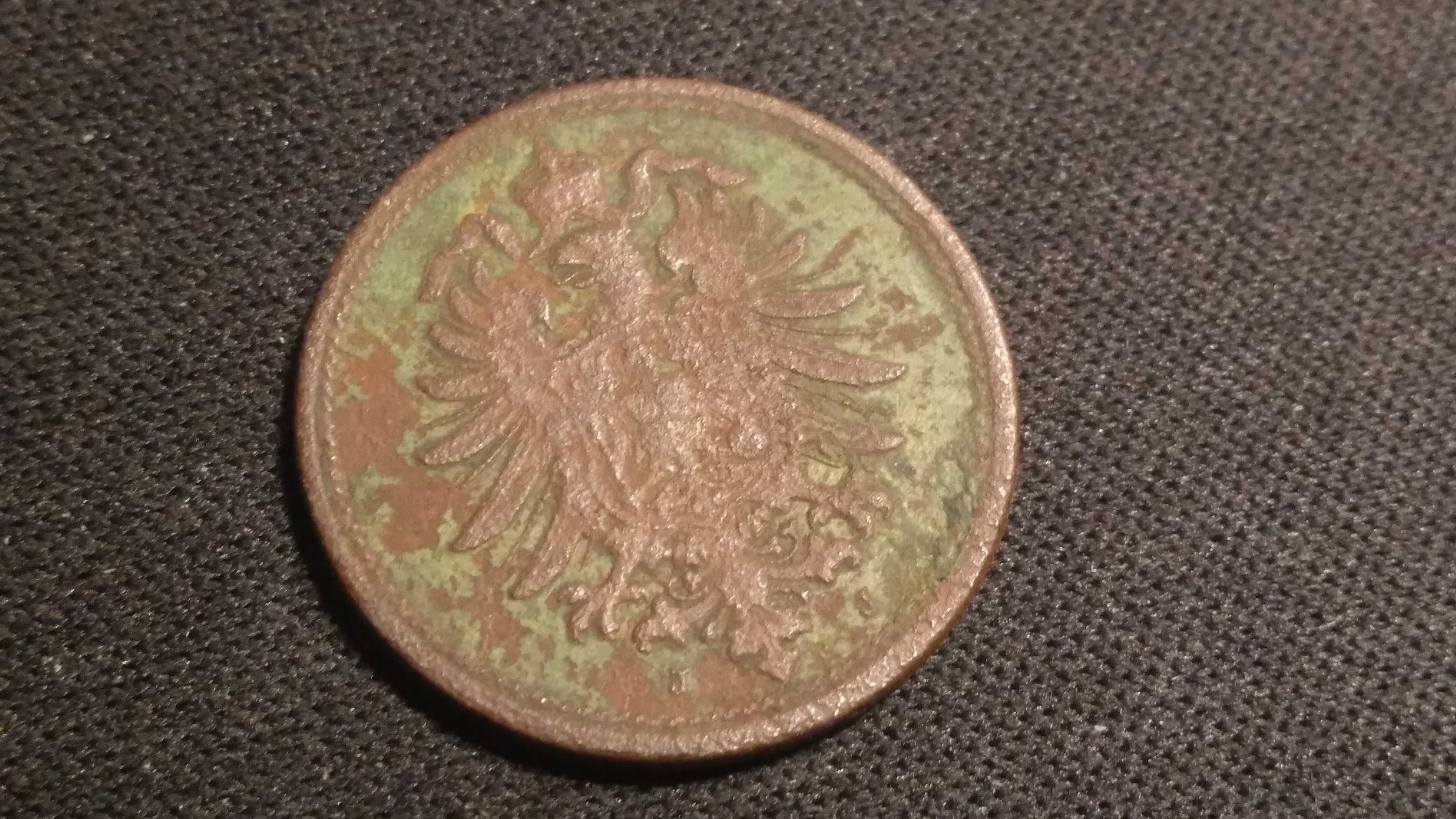 10 Pfennig Pfenning Fenig  1875 Niemcy
