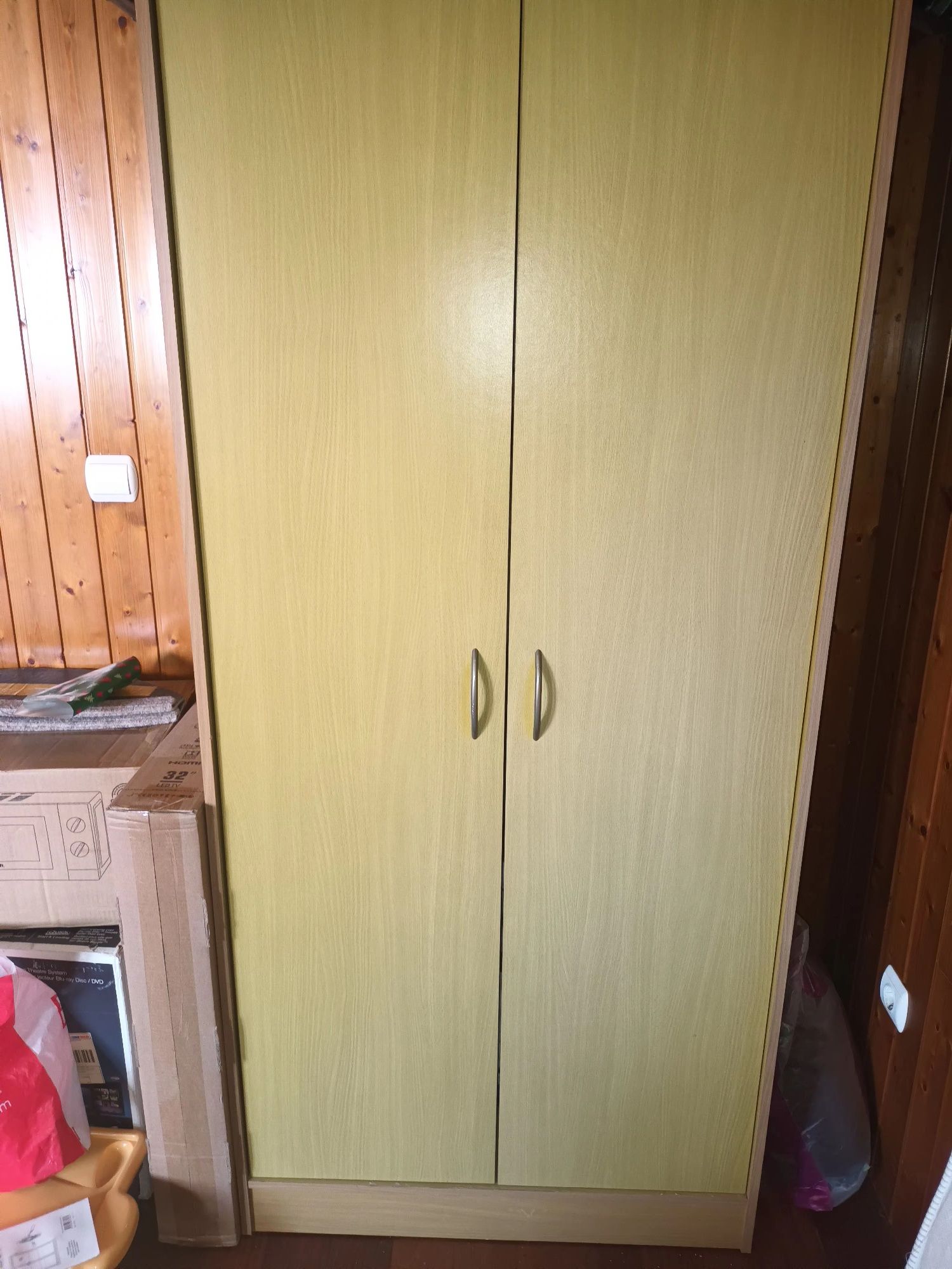 Roupeiro de 2 portas faia