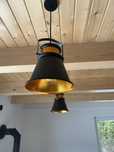 Lampa wisząca sufitowa loft miedziany kolor