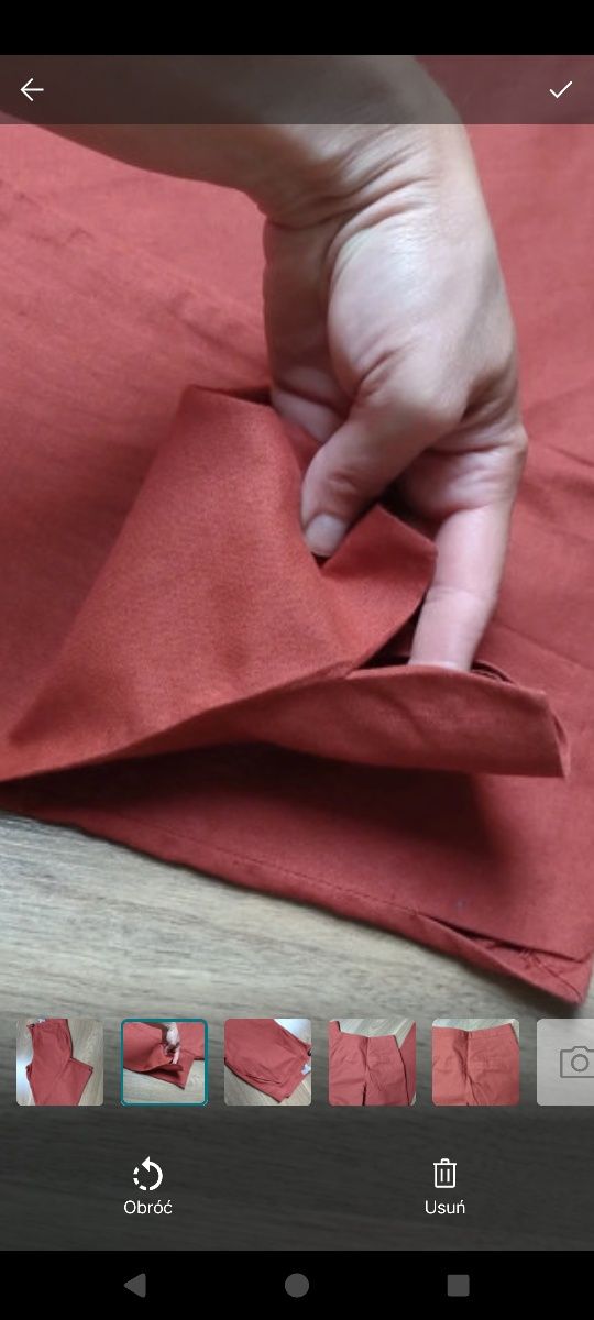 Jak nowe spodnie asos 52% len rozmiar s/m
