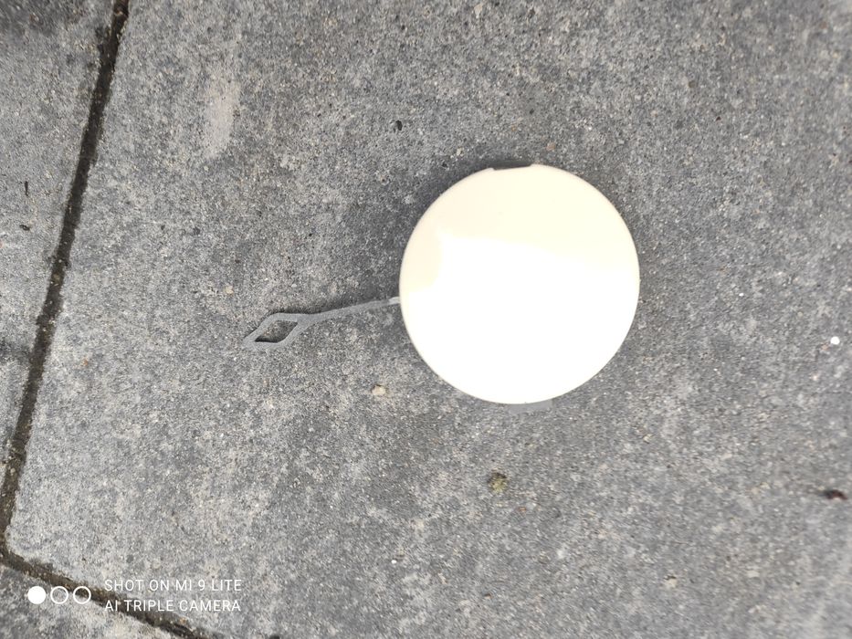 Zaślepka zatyczka haka Ucha haka Mini R55 Oryginał Biała