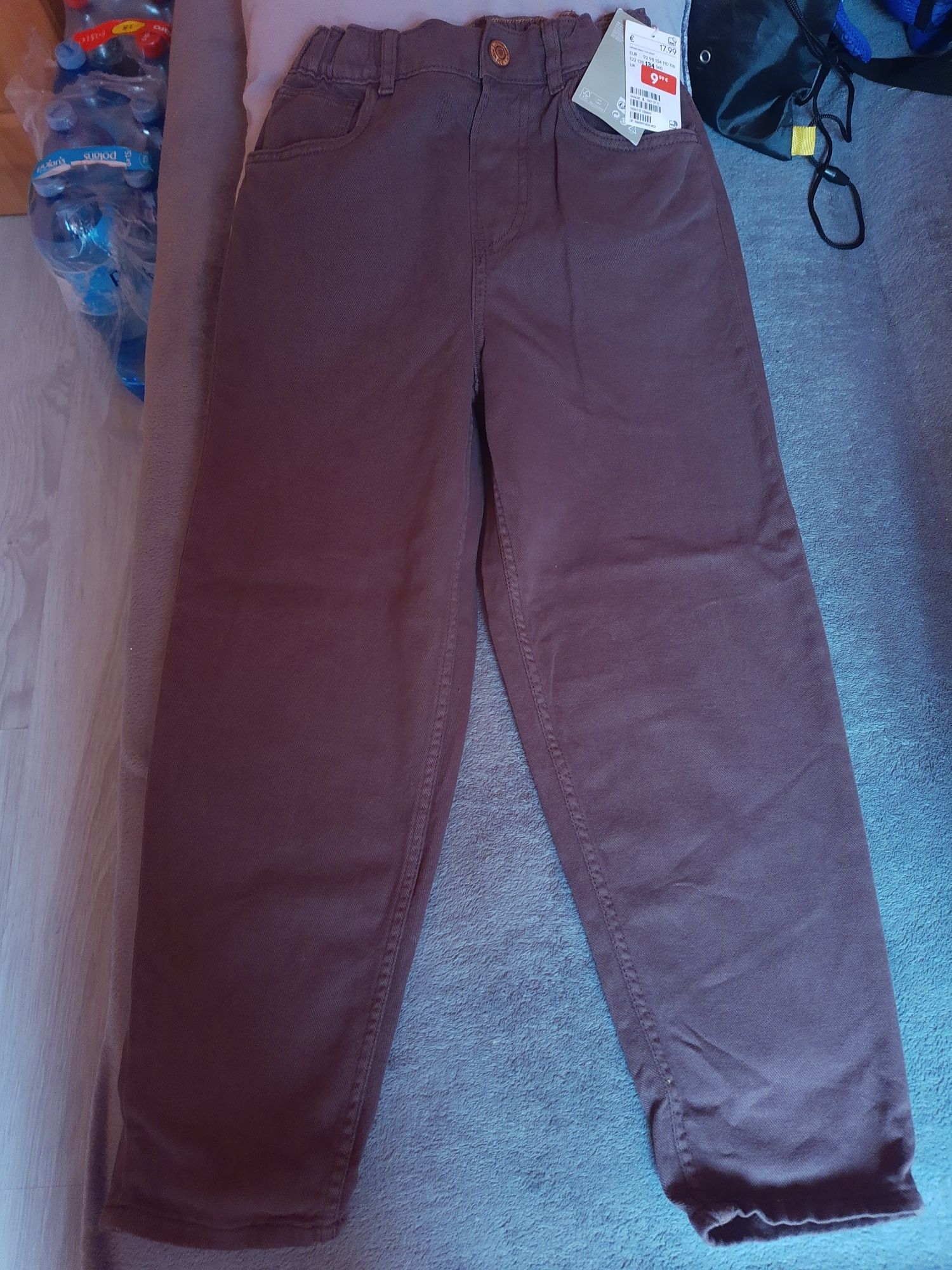 Spodnie chłopięce jeansy dżinsy H&M 134