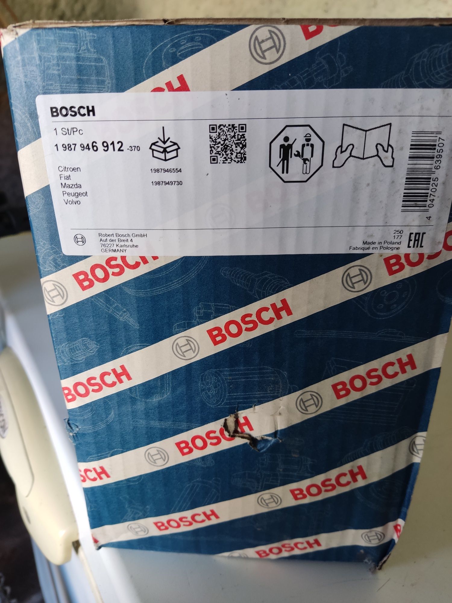 Kit completo de distribuição marca bosch