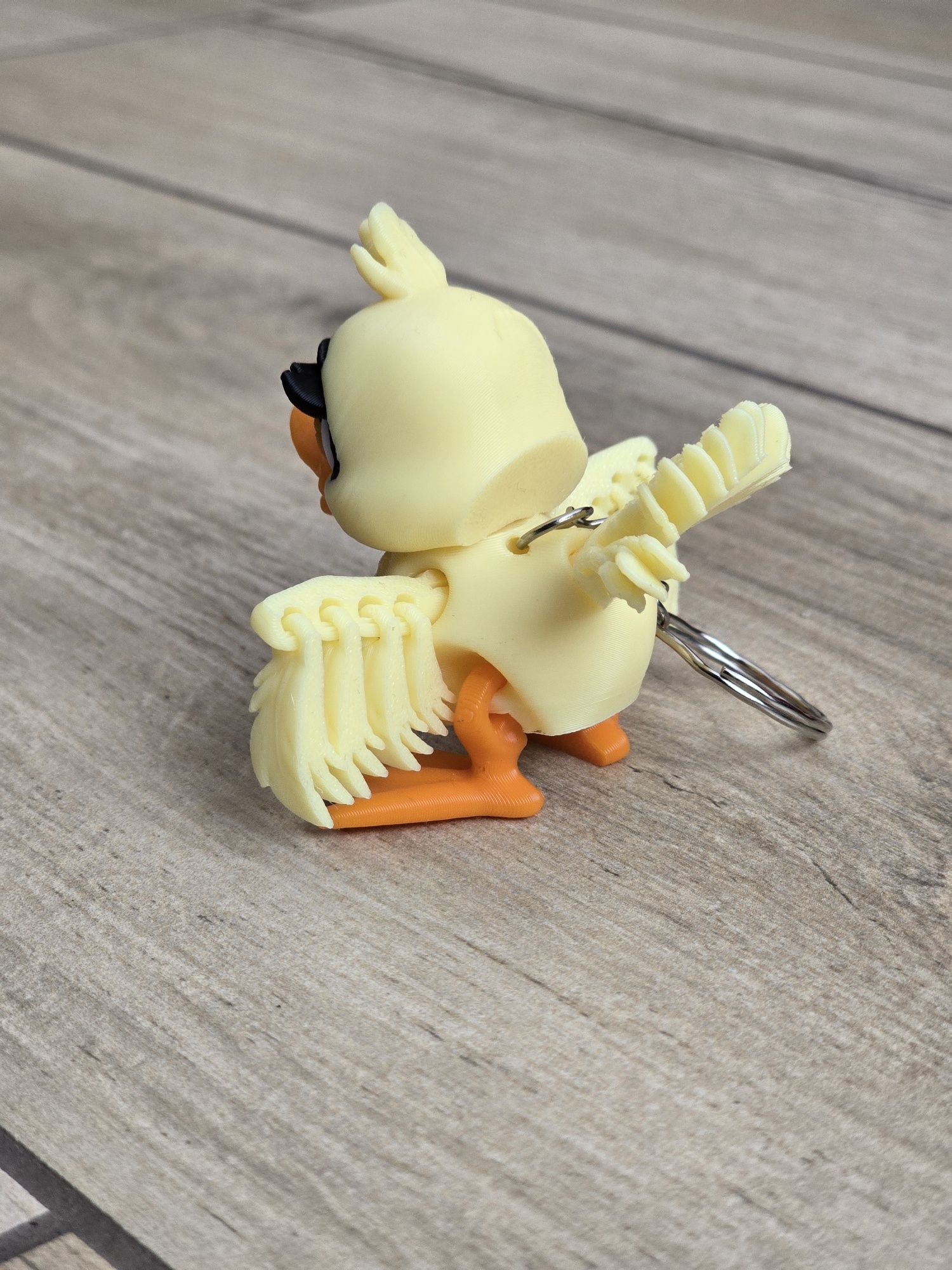 Breloczek Kaczuszki 3d - Brelok Druk3d fidget Keychain mixGadzet