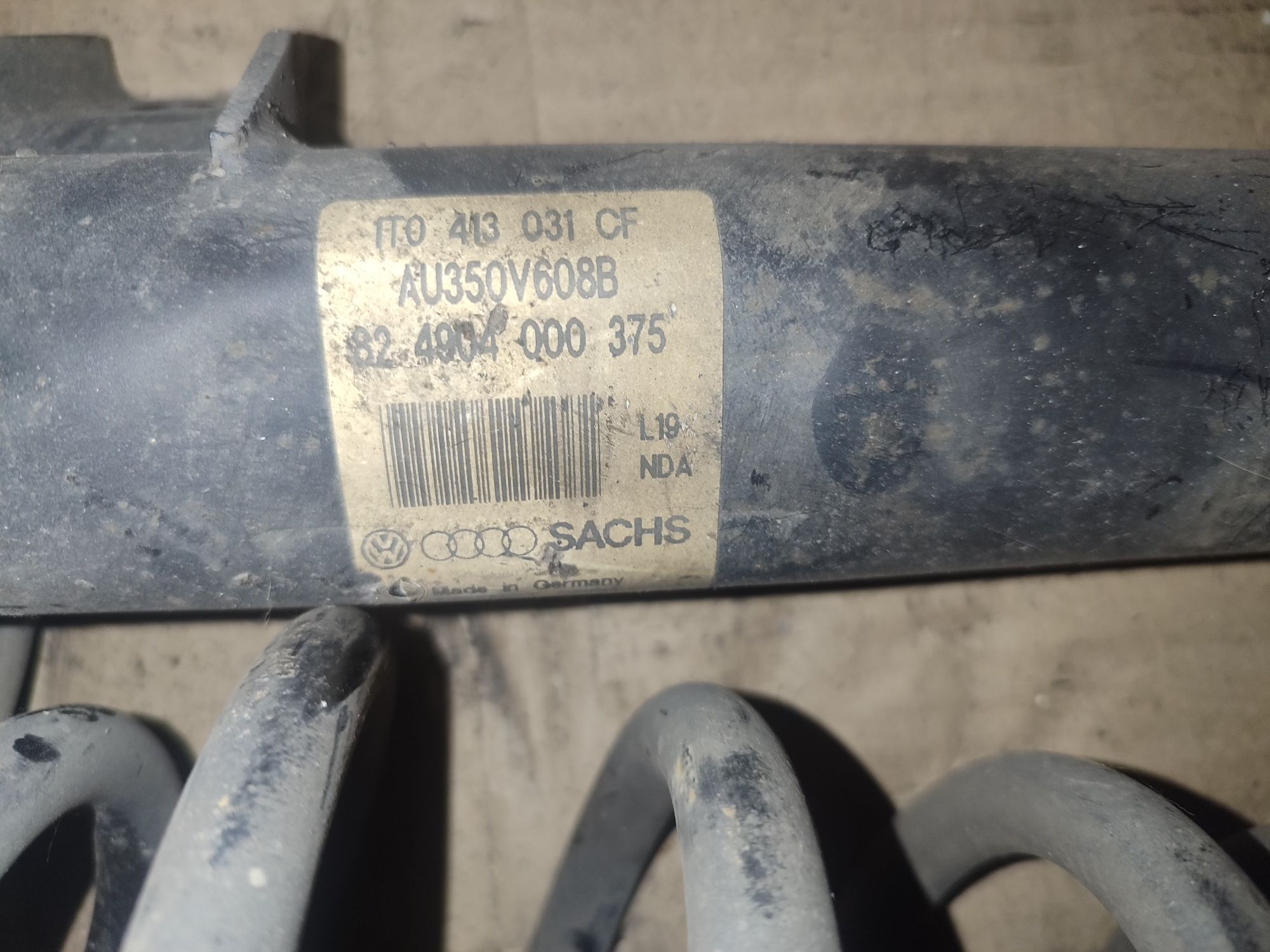 Suspensão Audi A3 8p  S-line 2006