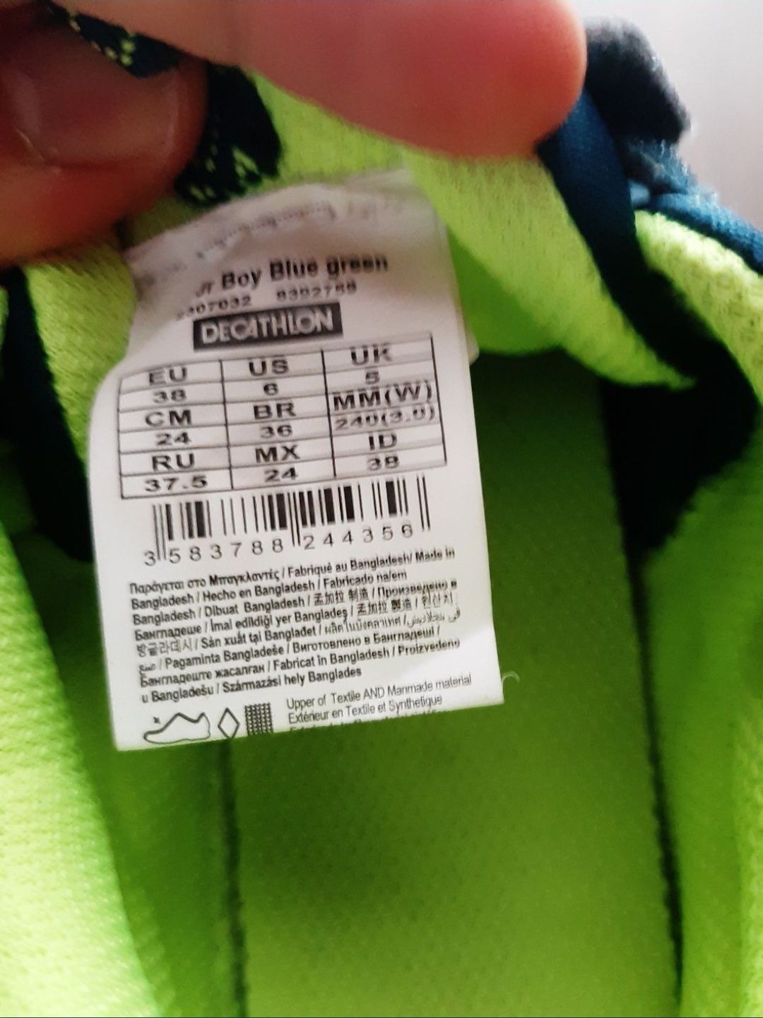 Sapatilhas Decathlon rapaz 38