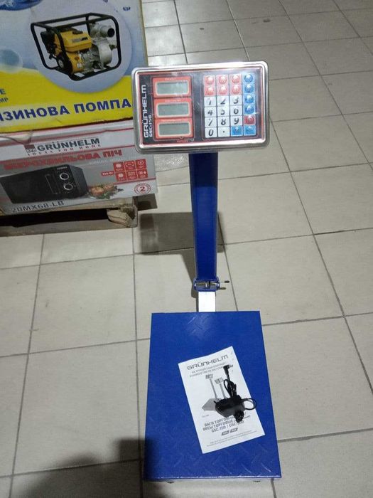 Весы торговые - GSC-150 (макс-150кг) NEW (GRUNHELM)