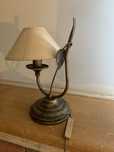 Lampa stojąca zlota