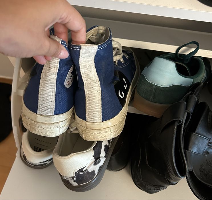 Converse Comme des Garçons azul 39