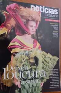 Galliano 2006 para a casa Dior capa, revista e recortes