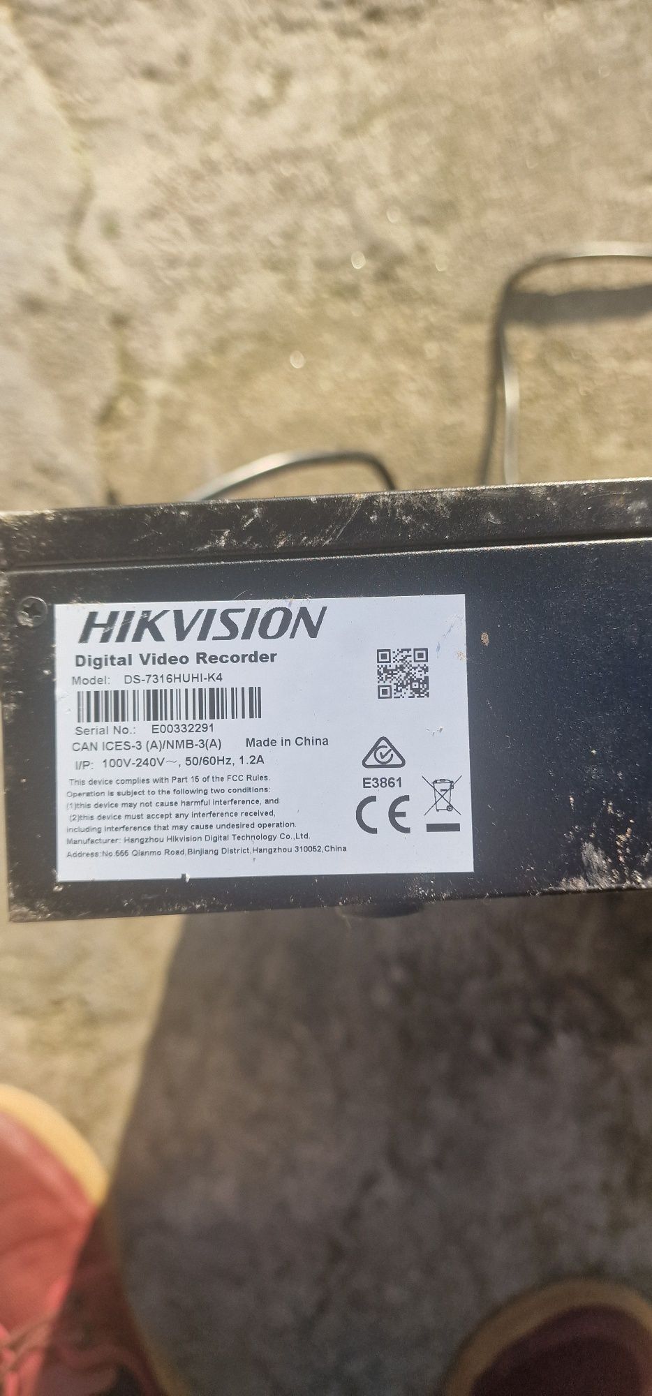 Gravador profissional HIKiVISION