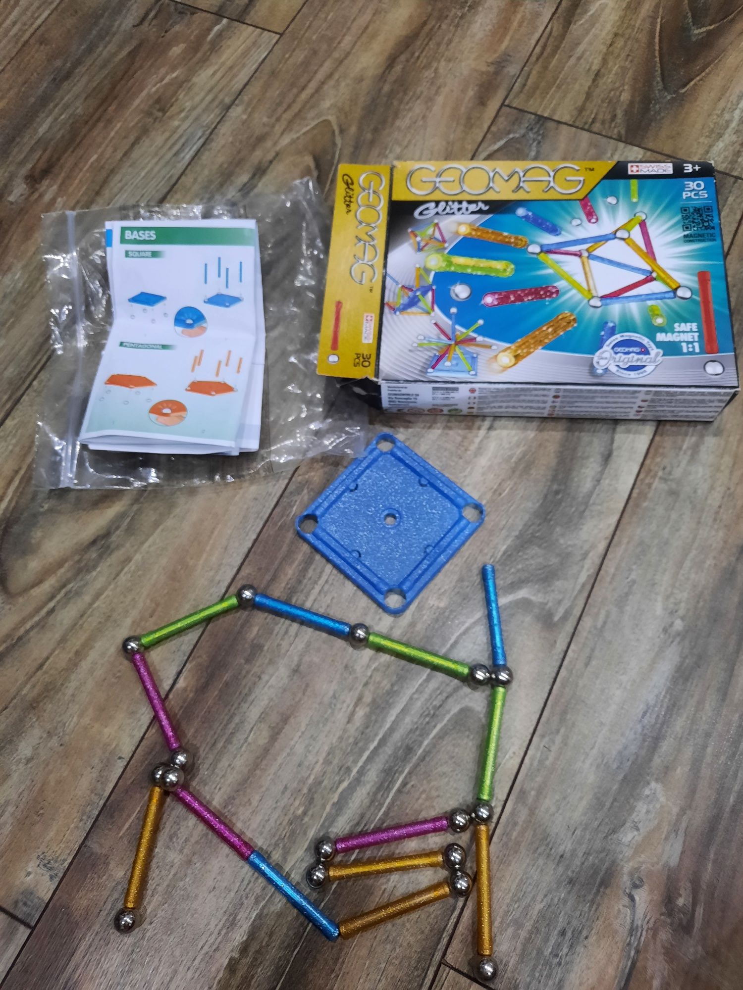 Klocki magnetyczne geomag stan jak nowe
