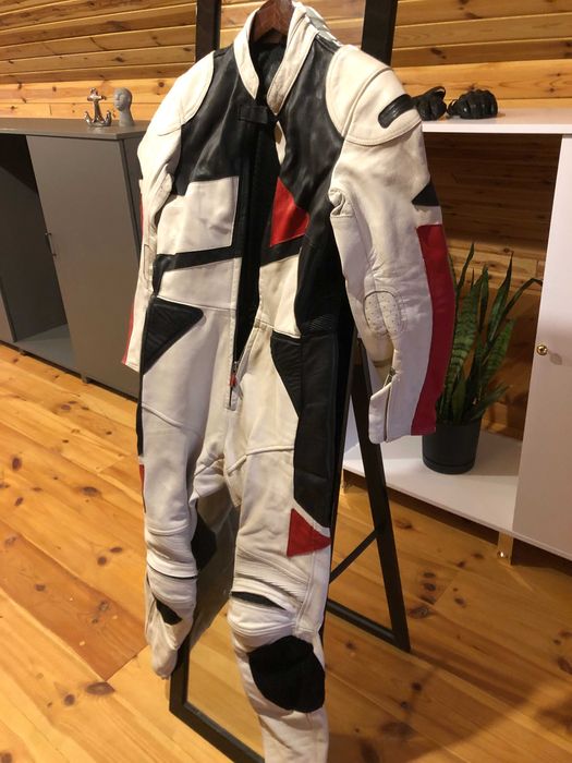 Kombinezon Kask x2 Kurtka Rękawice Motocyklowe