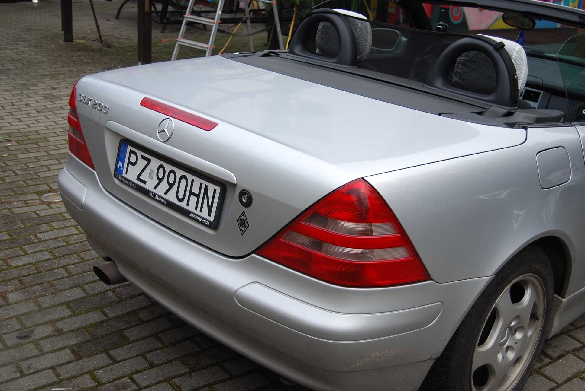 Mercedes SLK R170 Oryginalny lakier