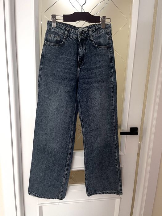 Джинсы Wide leg, размер 28/М
