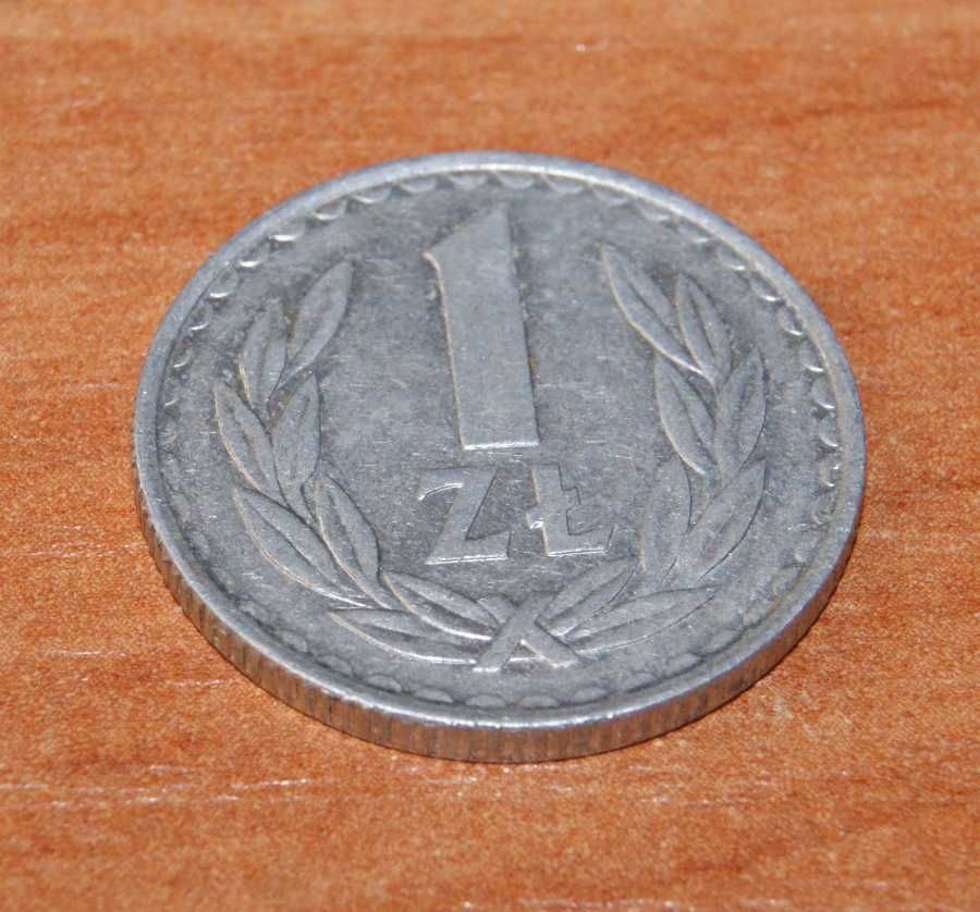 Moneta 1 zł 1986