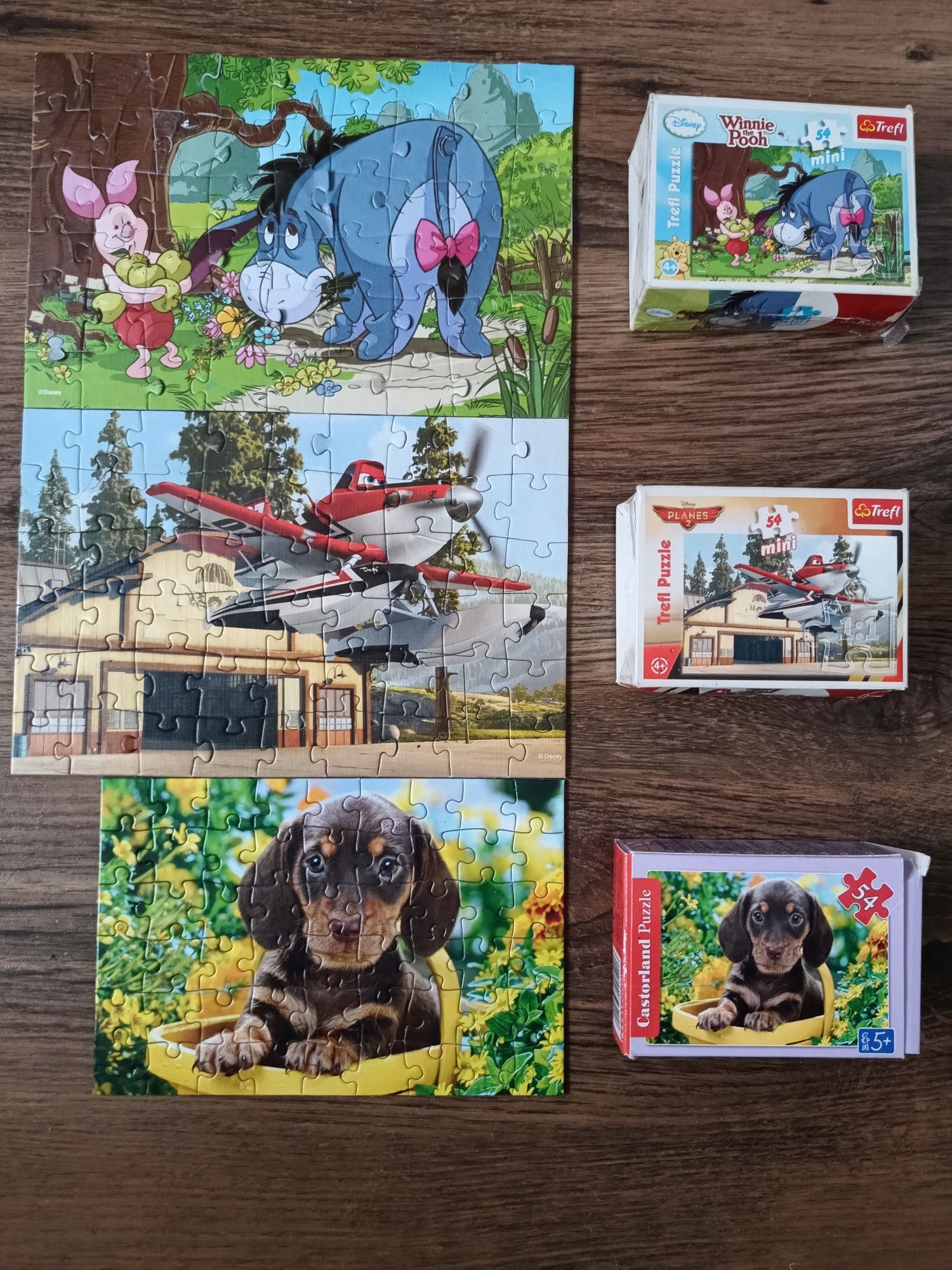 Zestaw 11 puzzli puzzle dla dzieci 5-7 lat okazja Poznan