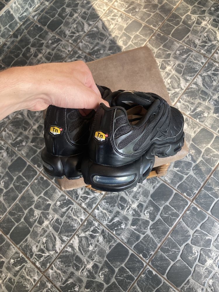 Кросівки Nike Air Max TN Plus Triple Black | Кроси Найк ТН ОРИГІНАЛ