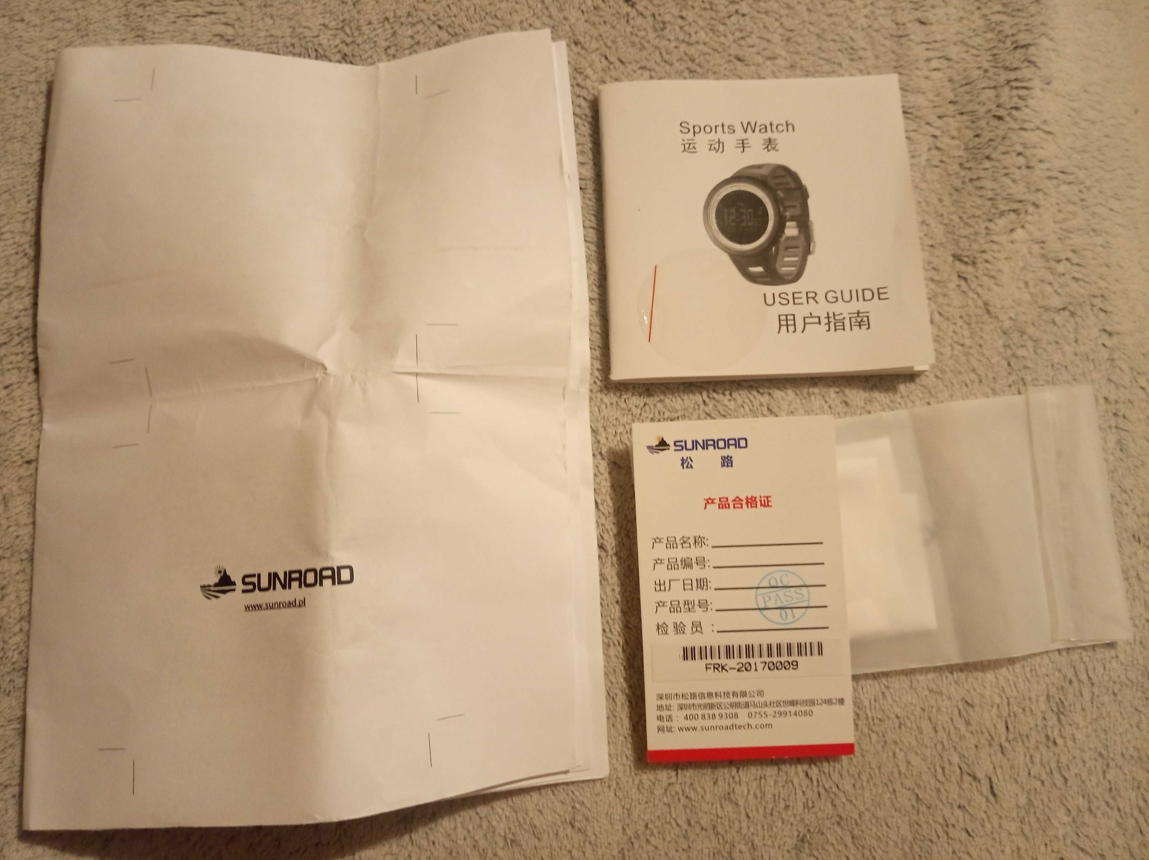 Zegarek Sunroad FR851