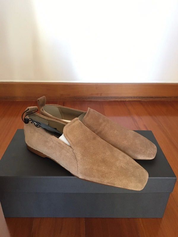 Mocassins de pele Massimo Dutti