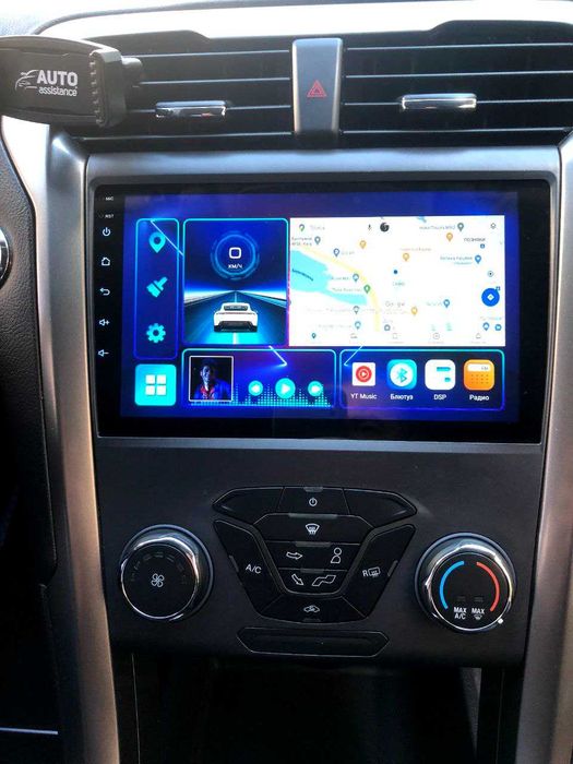 Магнітола Android 10 Ford Fusion 4/32 гб 4Gsim DSP замість Sync 1 Нова