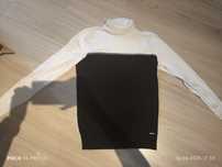 Sweter z golfem calvin klein rozm 36