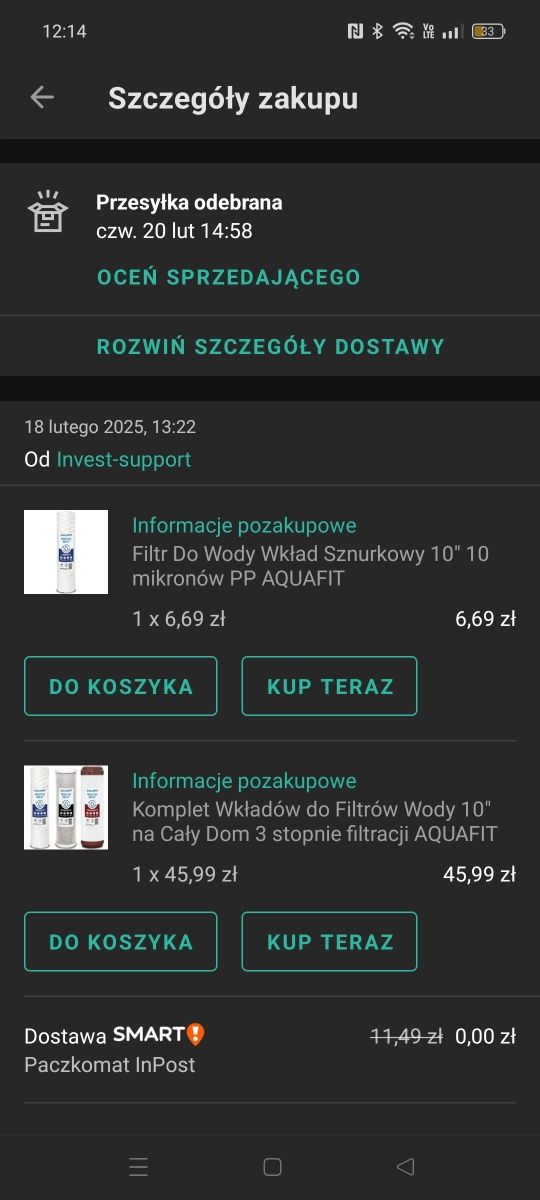 Filtry do wody Akuafit