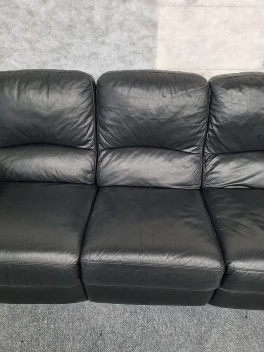Шкіряний диван 3ка Реклайнер RELAX Шкіряні меблі з Європи