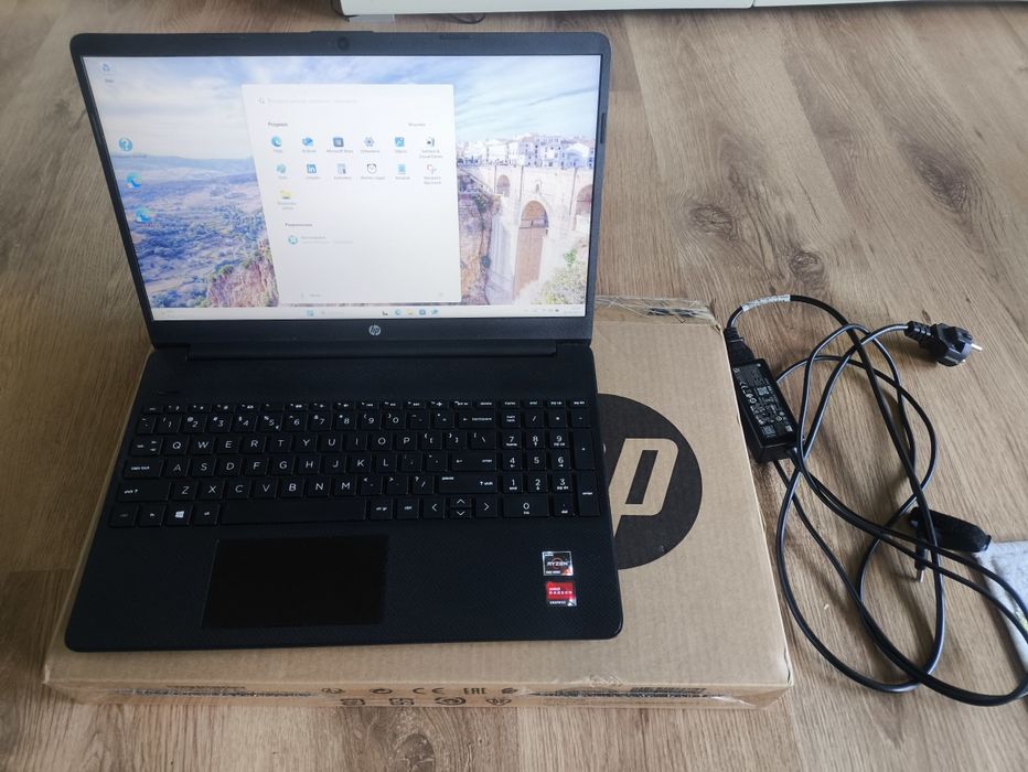 Laptop HP 15s-eq1037nw 15.6 Ryzen 5 4500u stan idealny