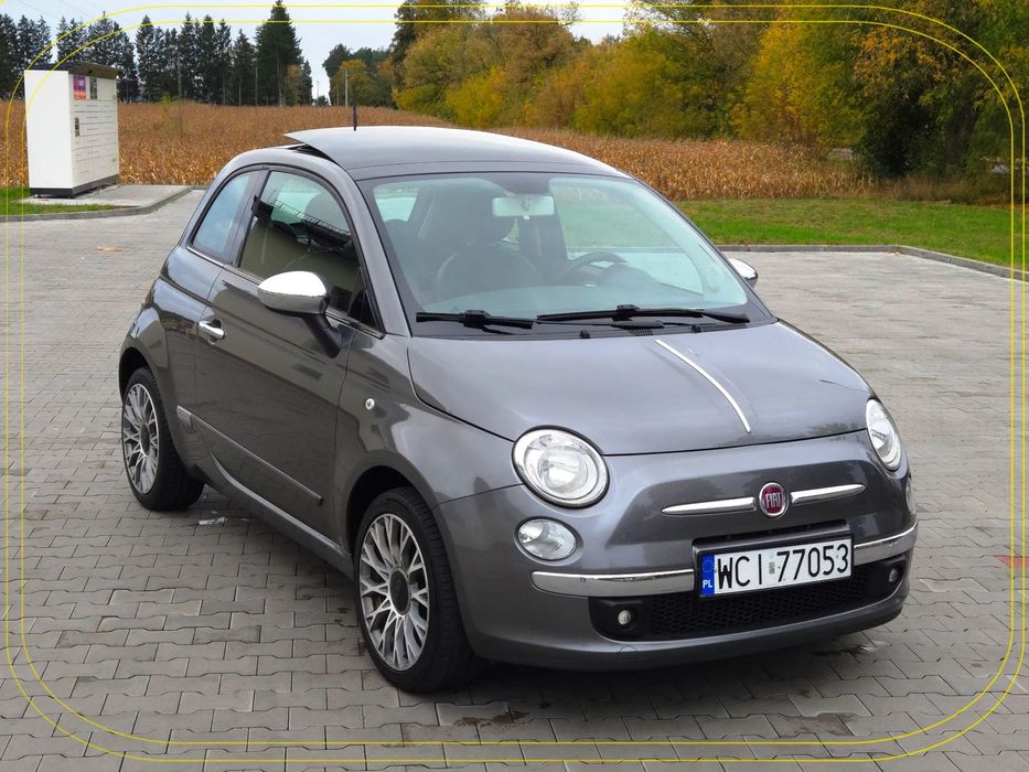 Fiat 500 Fiat 500 Cult 1.2 Benzyna | 2014 r. | Skóra | Klimatyzacja | Bezwypadk