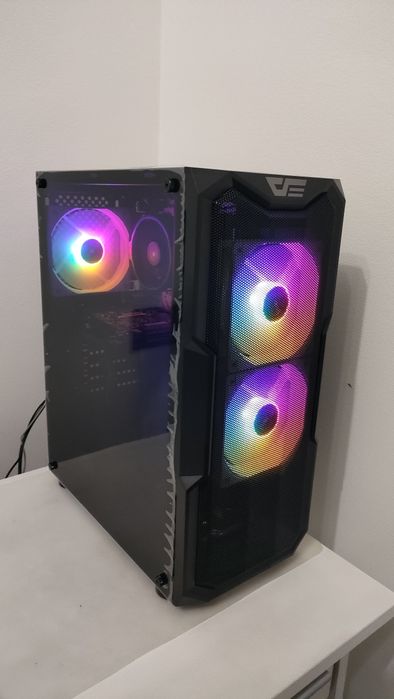 PC RGB gry R5 1600 6/12 DDR4 16GB GTX1660 6GB 450W 750GB Win11 WIFI