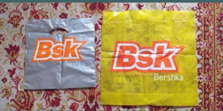 Sacos plásticos - Bershka - portes incluidos