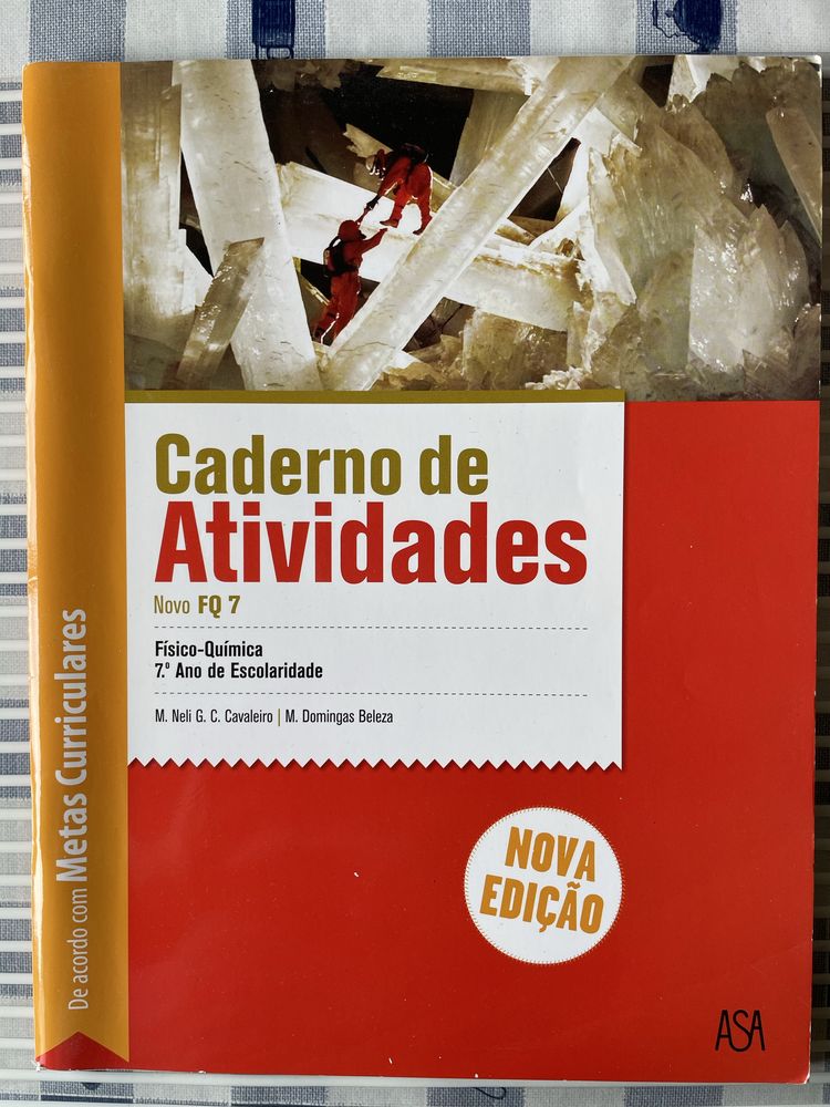Caderno de atividades Novo FQ 7 ano, Físico-Química