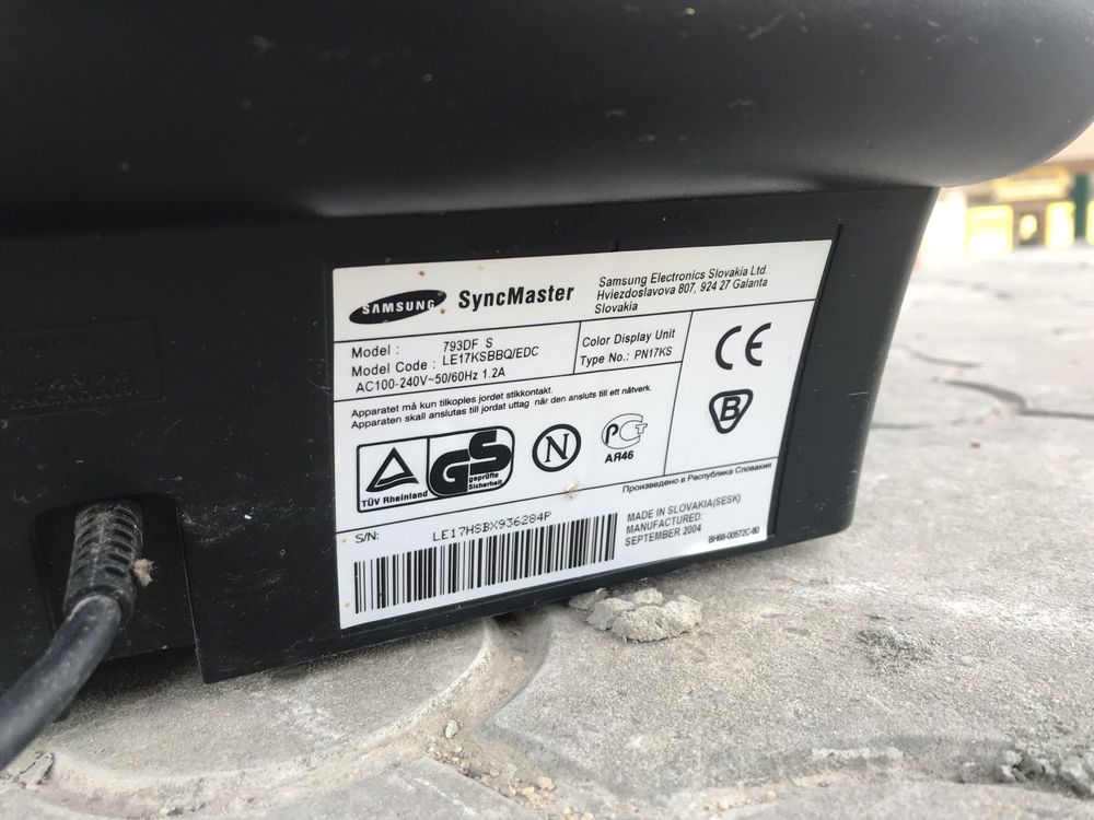 Монітор SAMSUNG SyncMaster 793DF
